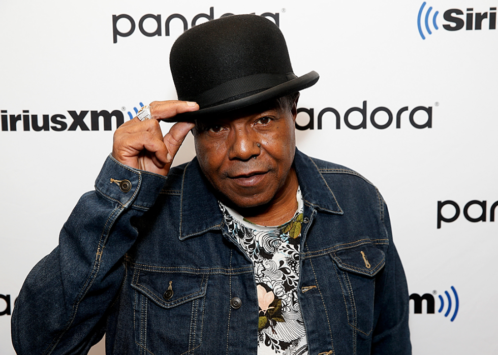 Tito Jackson visits SiriusXM Studios.