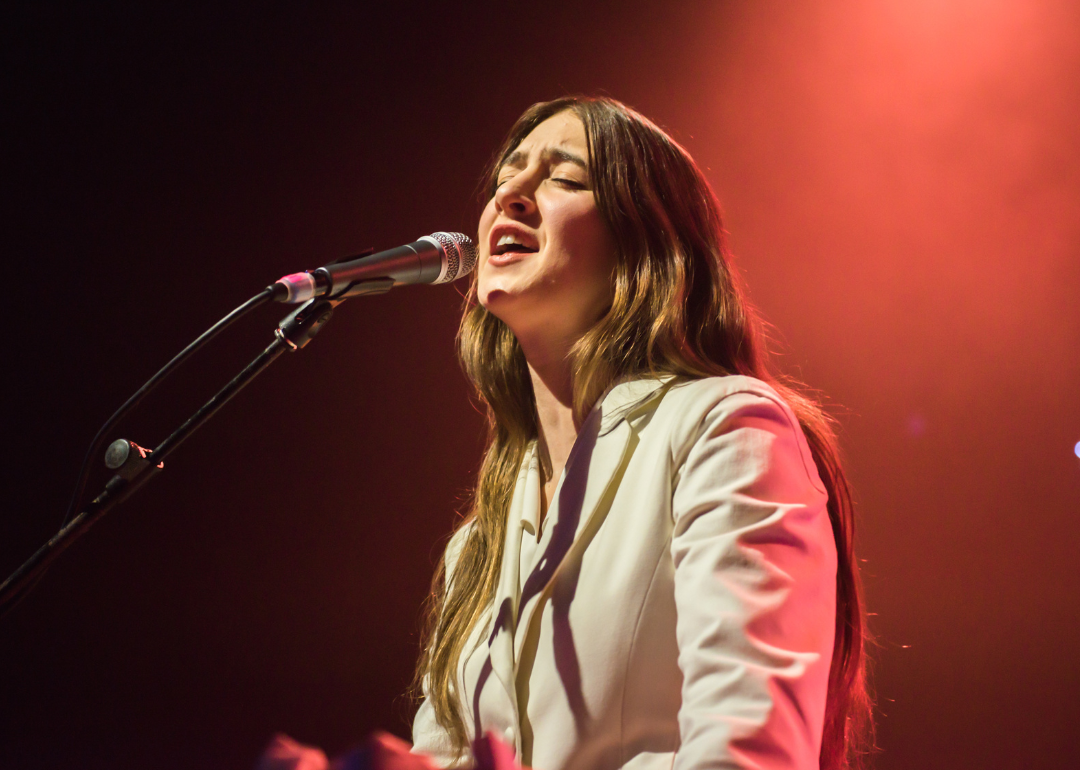 Weyes Blood performs live.