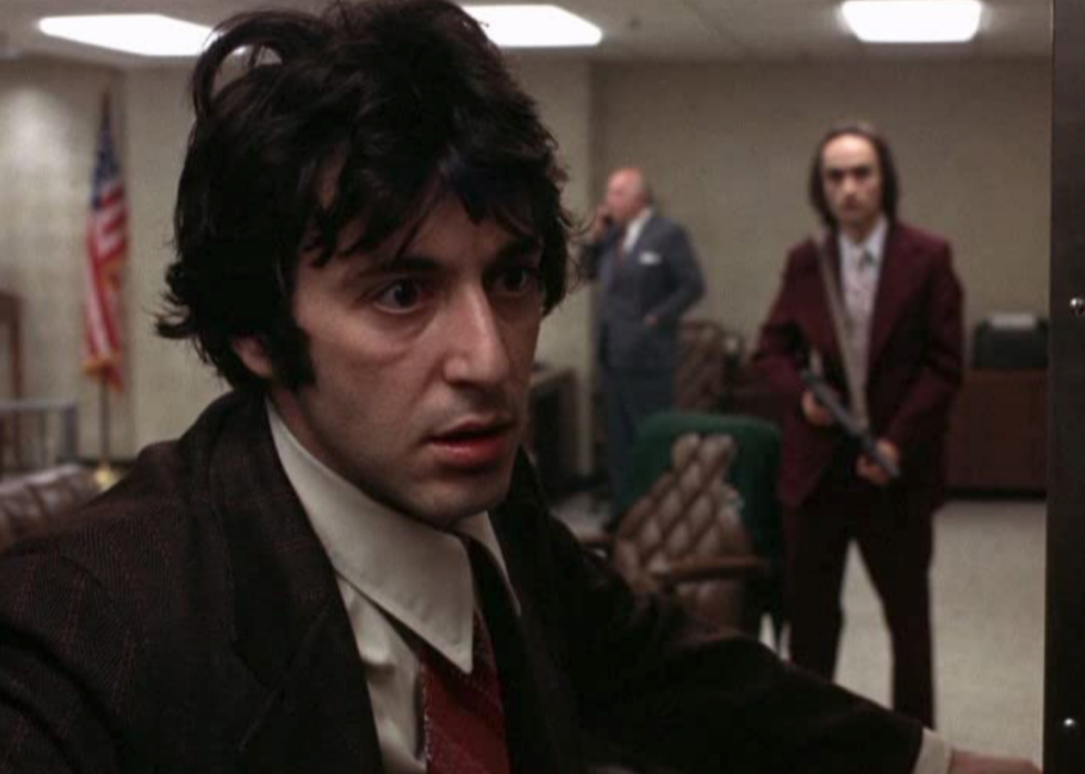 Al Pacino in a scene from “Dog Day Afternoon”