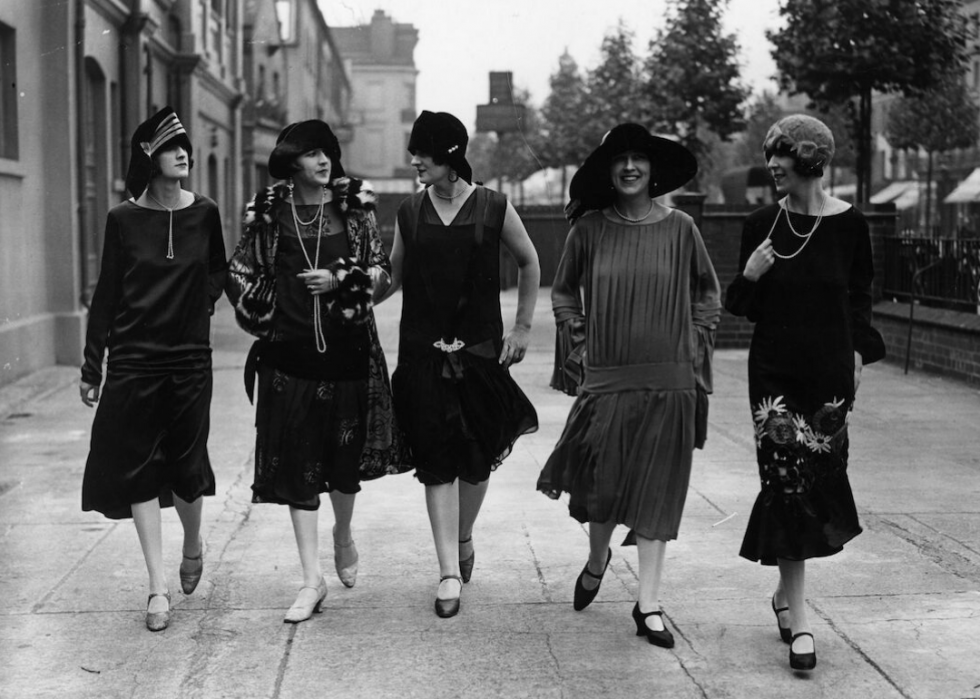 chief Swipe Establishment Women's Fashion Trends From the Past 100 Years | Stacker