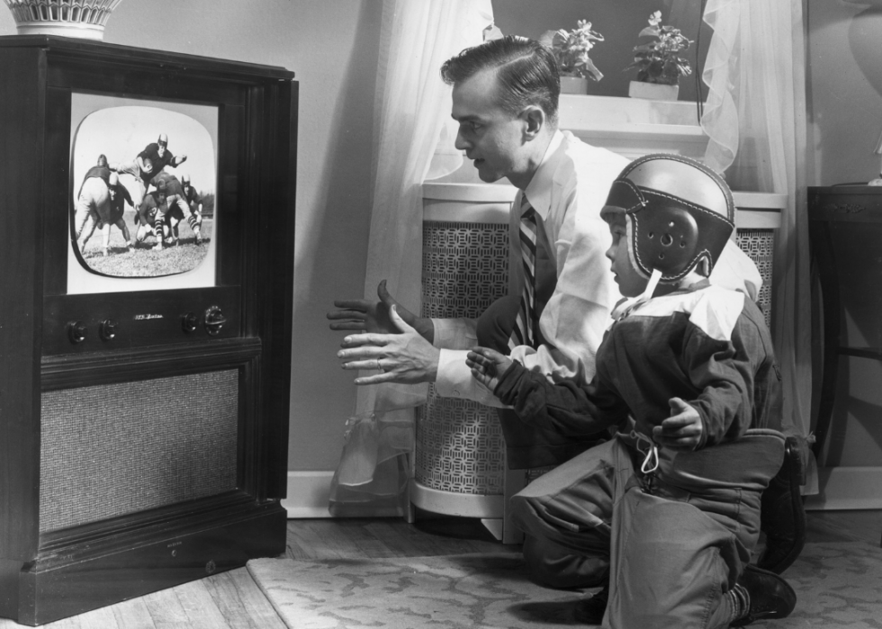 1940s tv set