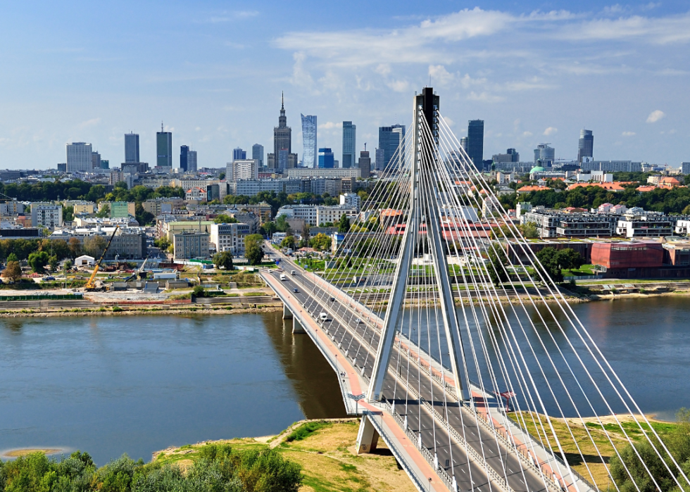 Cityscape Warsaw