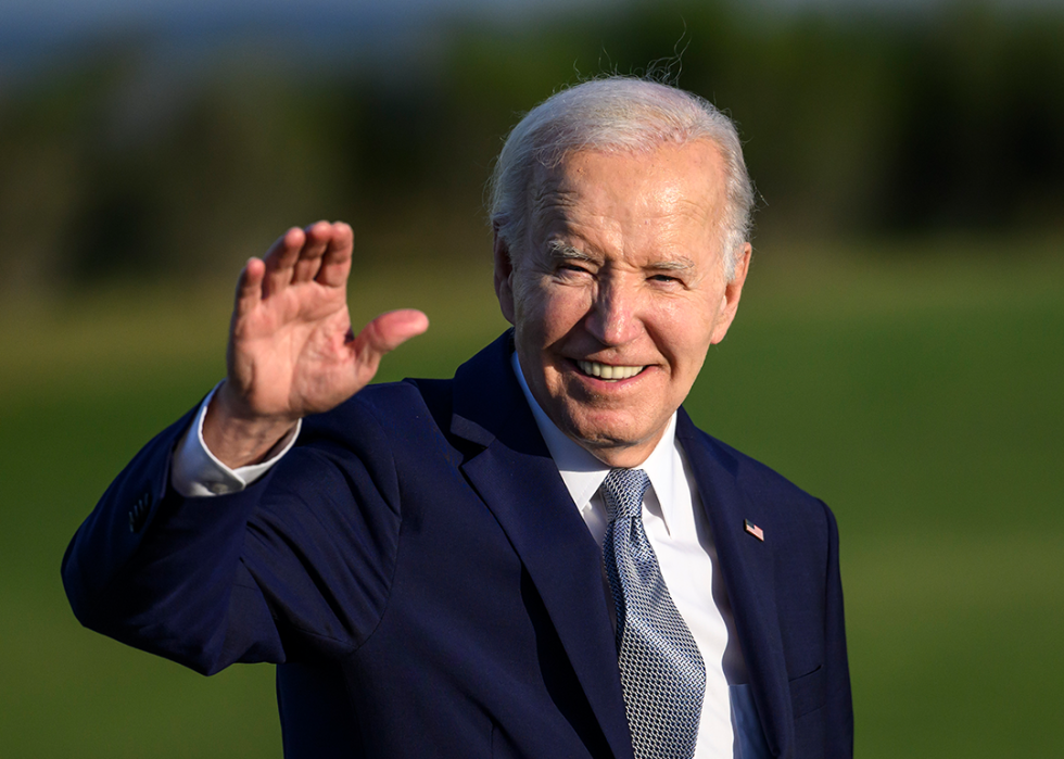 Joe Biden joins G7 leaders at San Domenico Golf Club in Fasano, Italy.