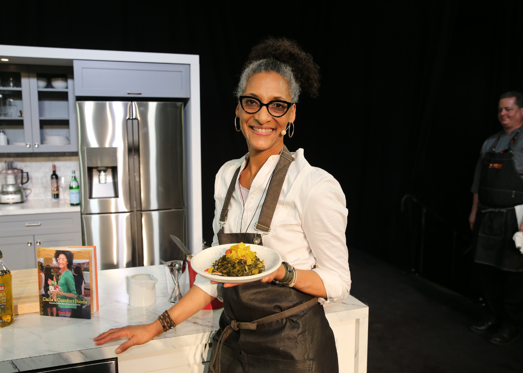 Carla Hall attends event.