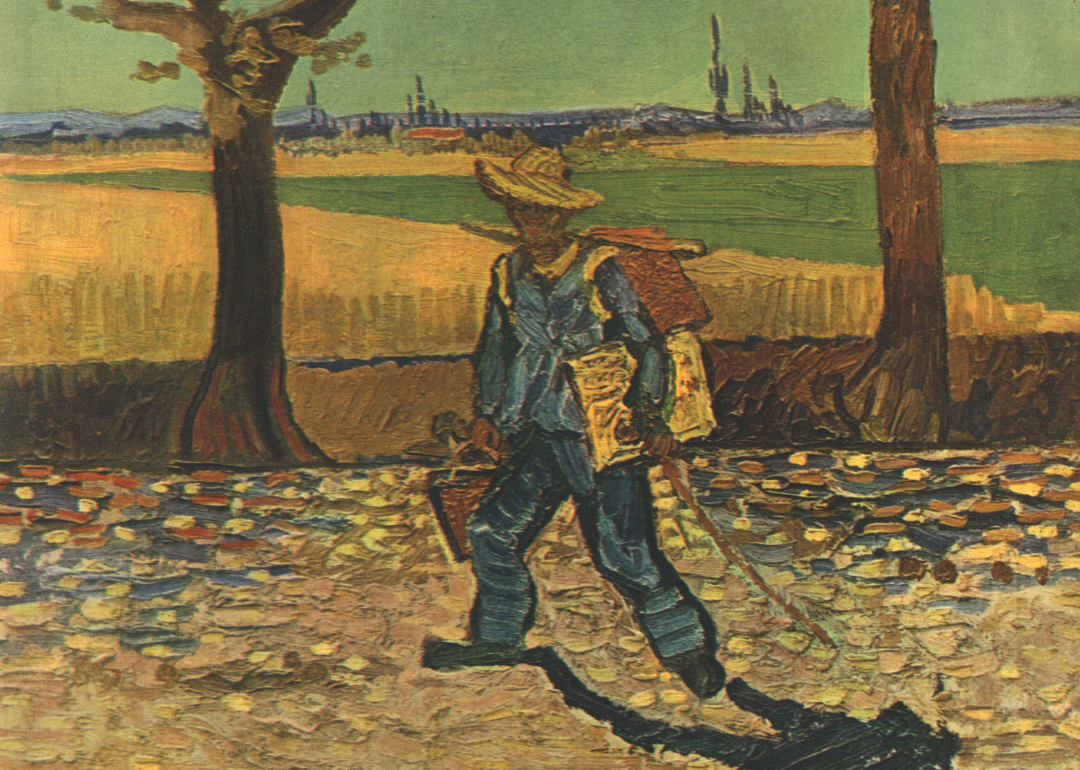 The Painter on the Road to Tarascon’ by Vincent van Gogh.