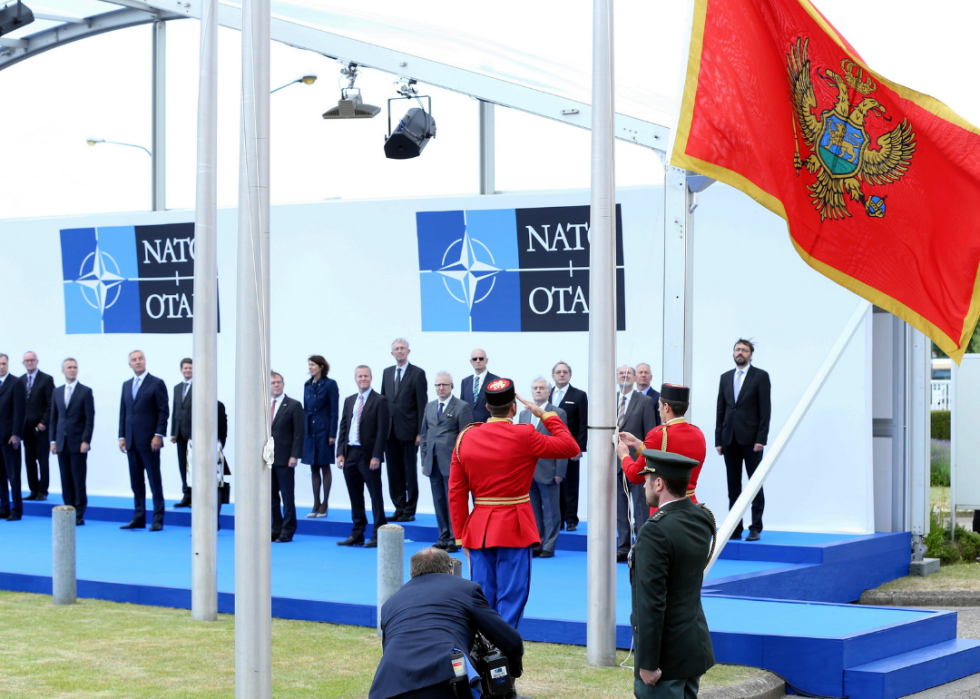 Officials attend Montenegro’s accession ceremony