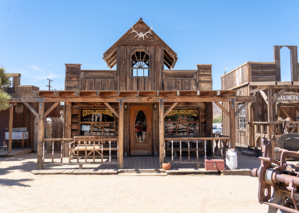 Exterior of General Mercantile and Trading Post in Pioneertown