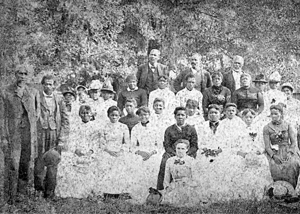 Group photograph of Juneteenth Celebration at Emancipation Park