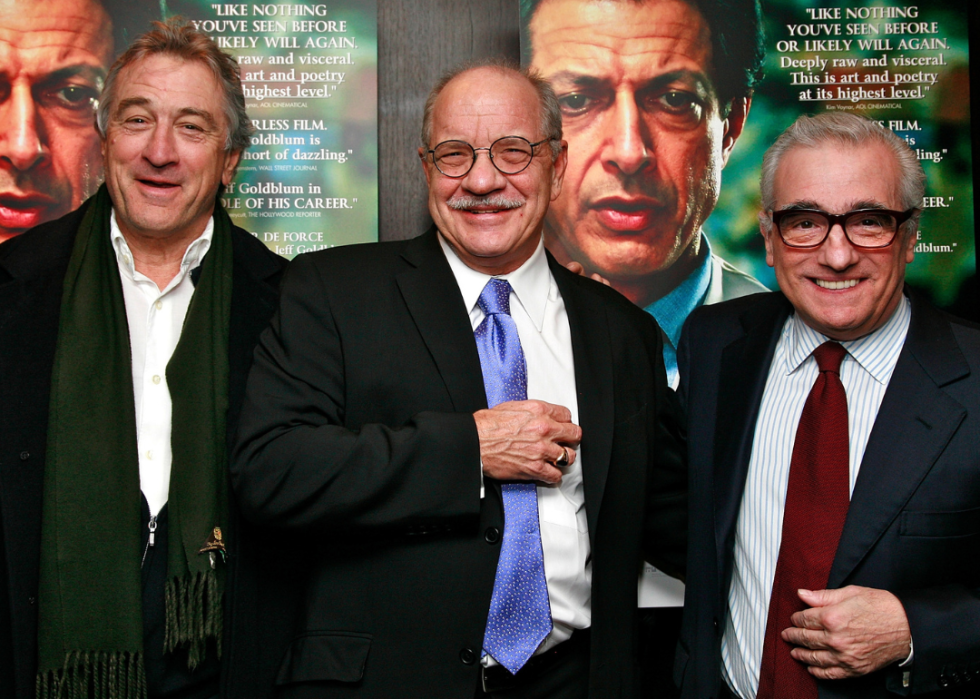 Robert De Niro, Paul Schrader and Martin Scorsese attend a screening