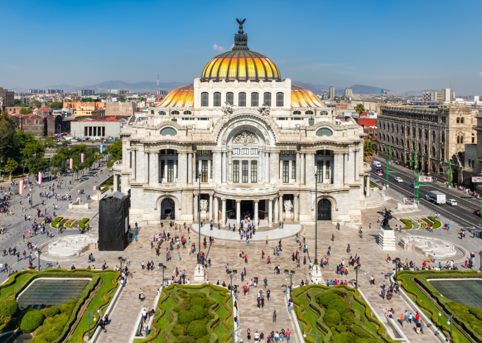 Palacio de Bellas Artes in Mexico City