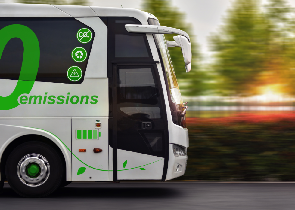 Zero emissions bus