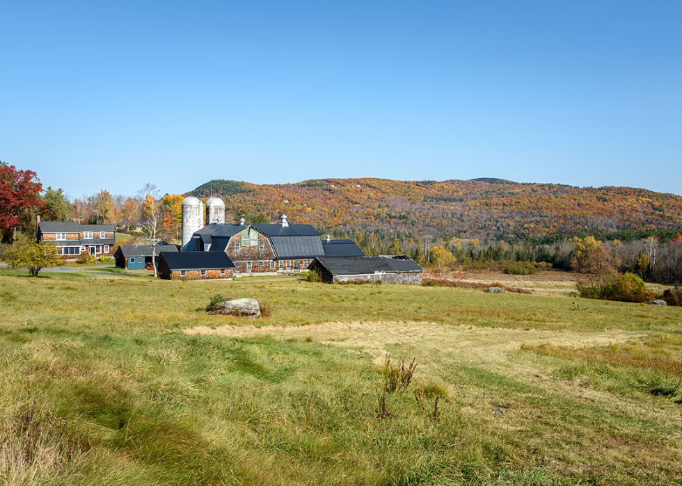 Farm in rural New Hampshire.