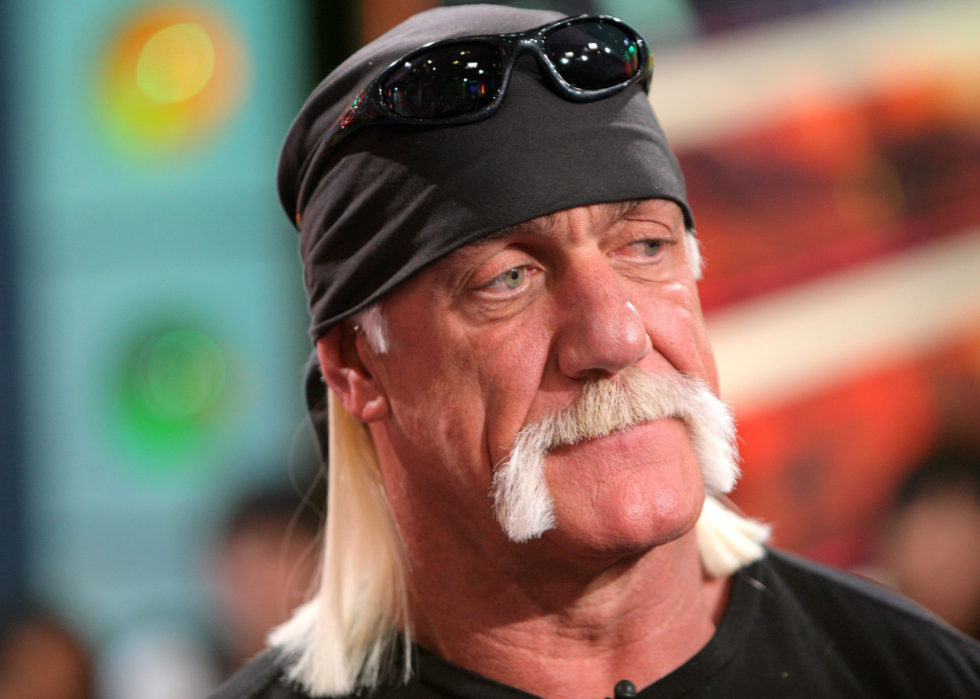 Hulk Hogan at MTV Studios.