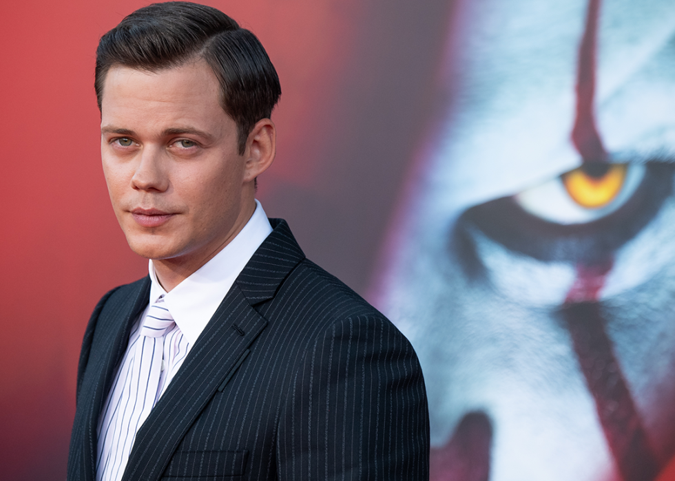 Bill Skarsgard at the premiere of It Chapter Two.