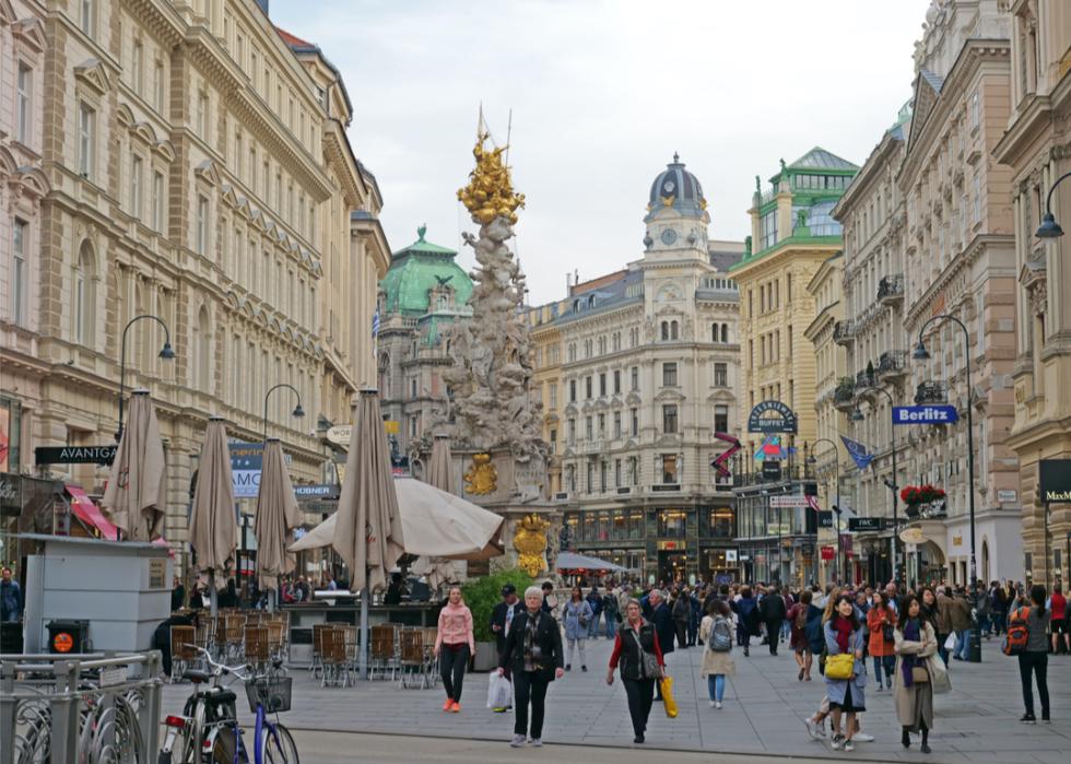 Graben Street in Vienna