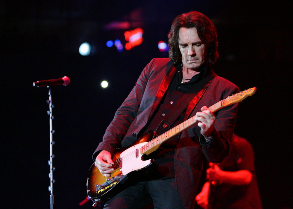 Rick Springfield performs in concert.