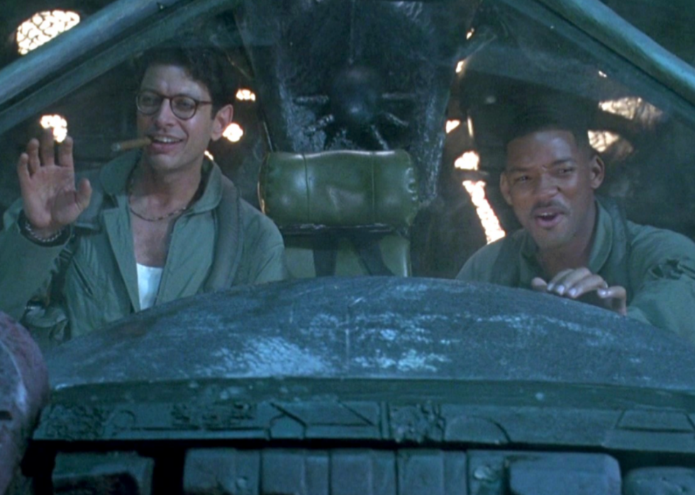 Will Smith and Jeff Goldblum in a scene from ‘Independence Day’