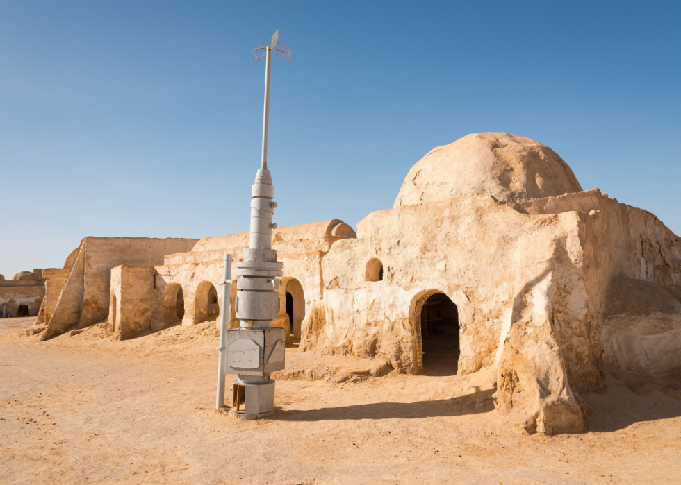 Abandoned 'Star Wars' film sets in Tunisia