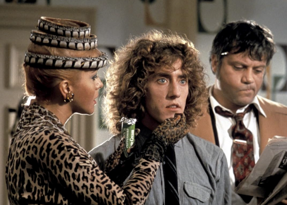 Ann-Margret, Oliver Reed, and Roger Daltrey in ‘Tommy’.