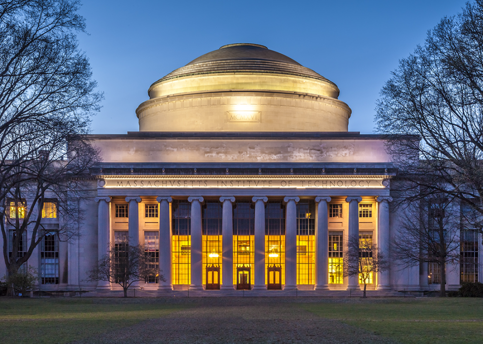 Neoclassical building on the MIT campus.