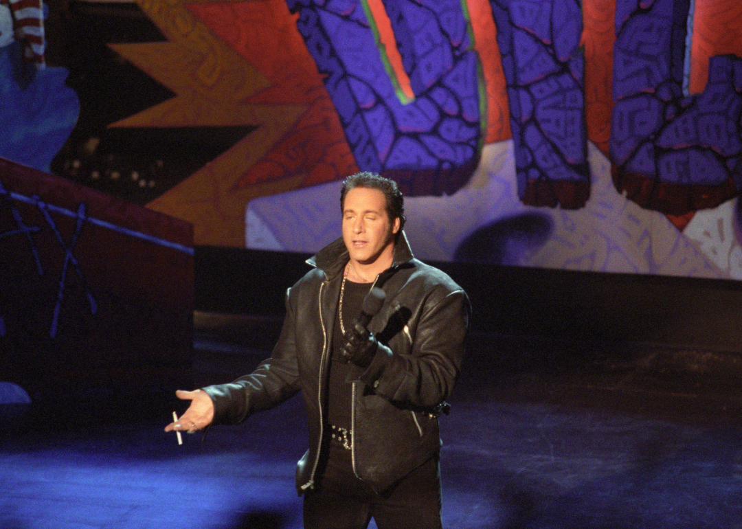 Andrew Dice Clay performs onstage.