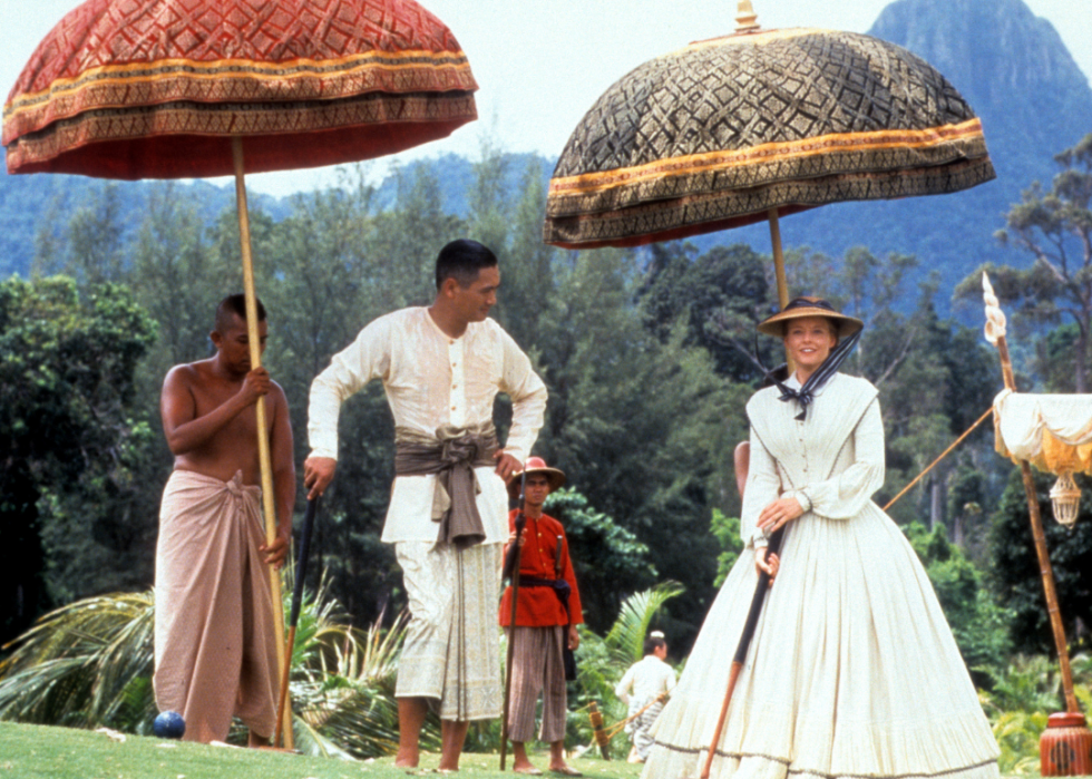 Yun Fat Chow and Jodie Foster in a scene from ‘Anna and the King’