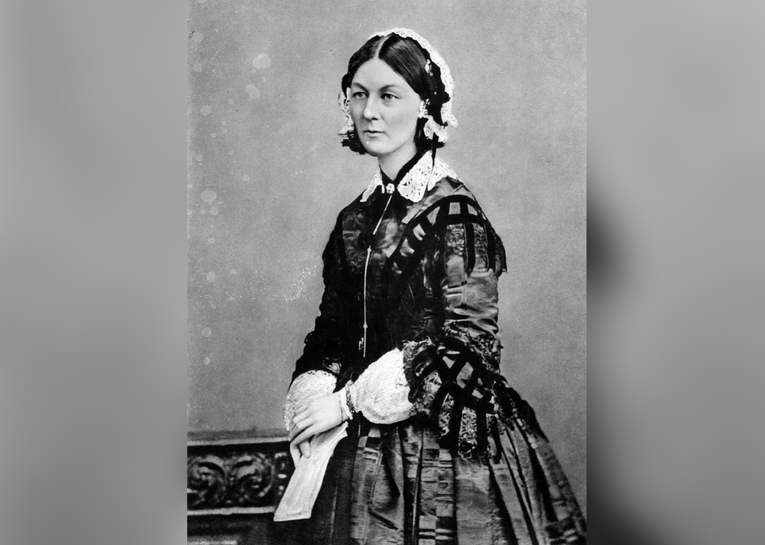 Florence Nightingale seated portrait.