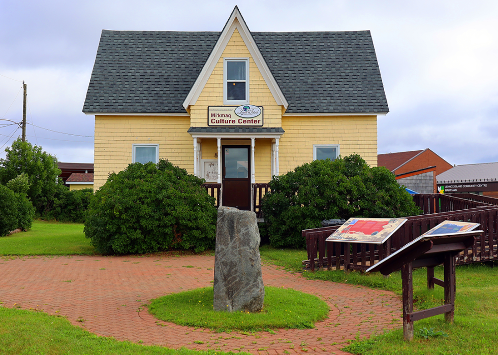Lennox Island Mi'kmaq Culture Centre.