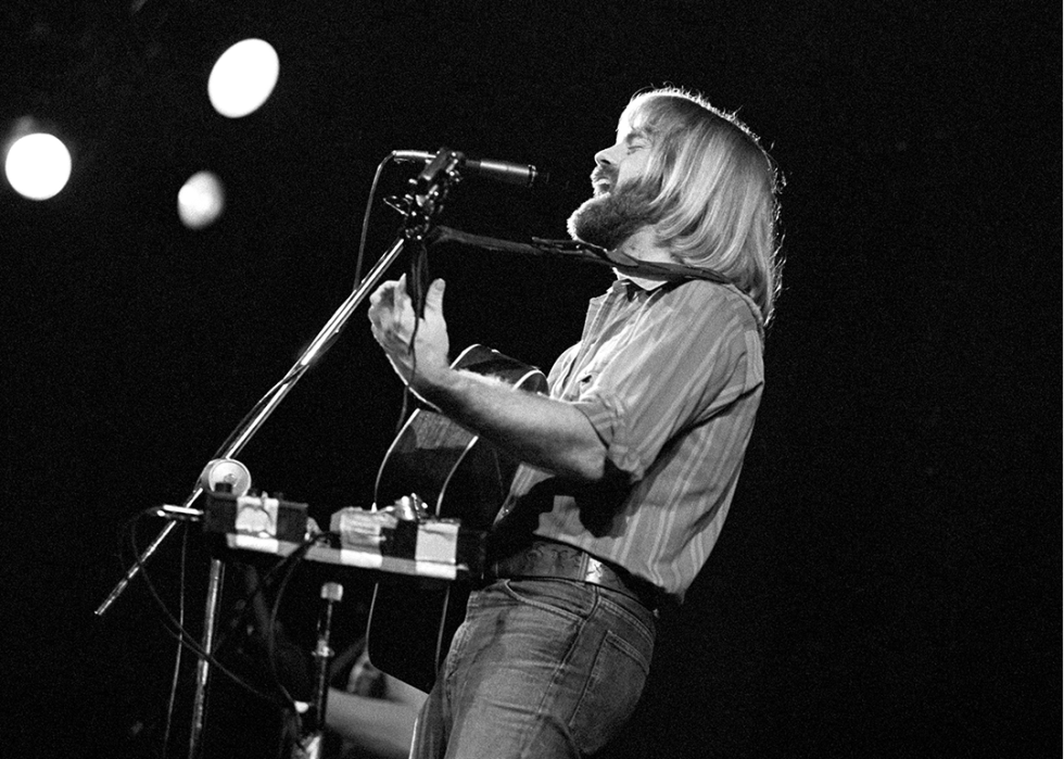 Michael Martin Murphey performs at Symphony Hall in Atlanta.