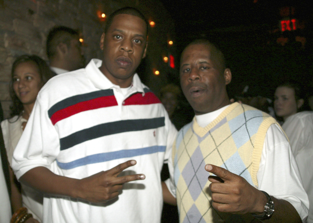 Jay-Z and Grand Puba attend event.