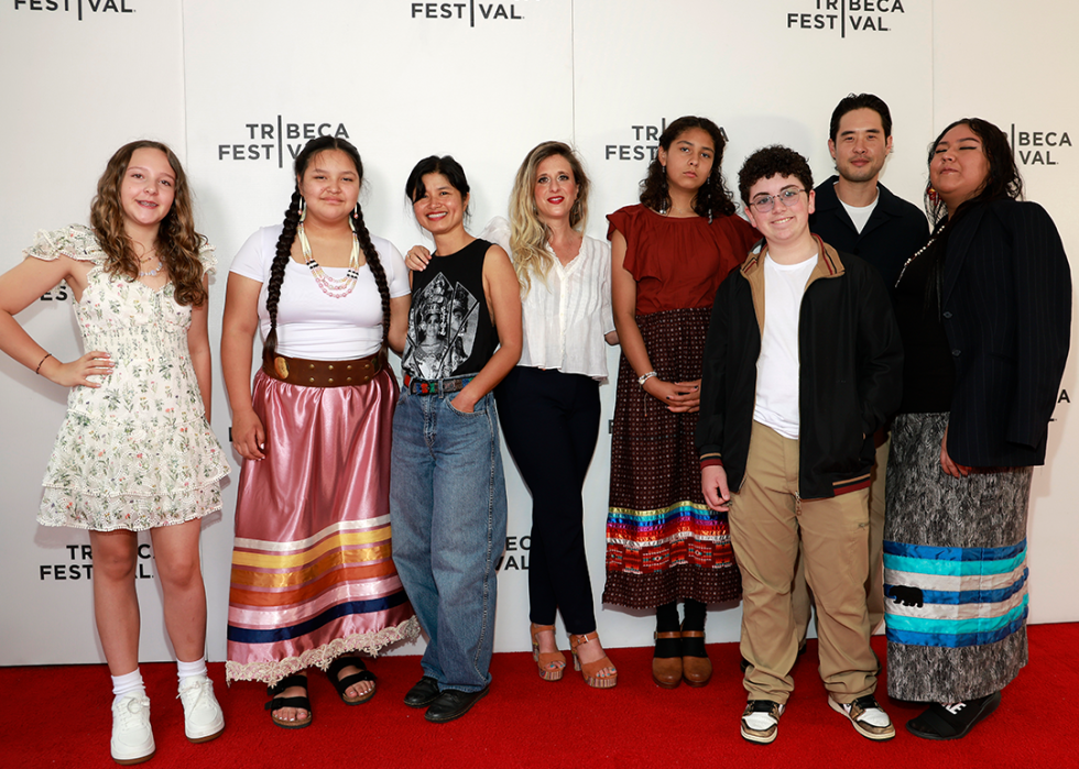 Director Morrisa Maltz and cast of “Jazzy” attend Tribeca Festival Premiere.