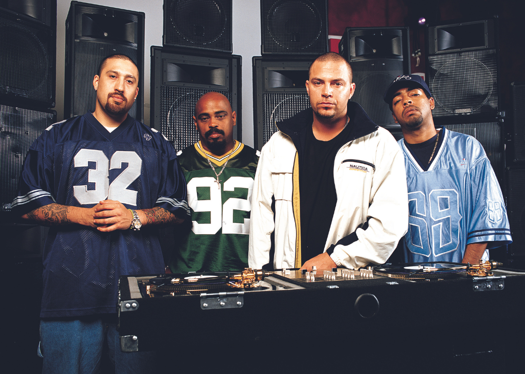 Publicity photo of Cypress Hill.