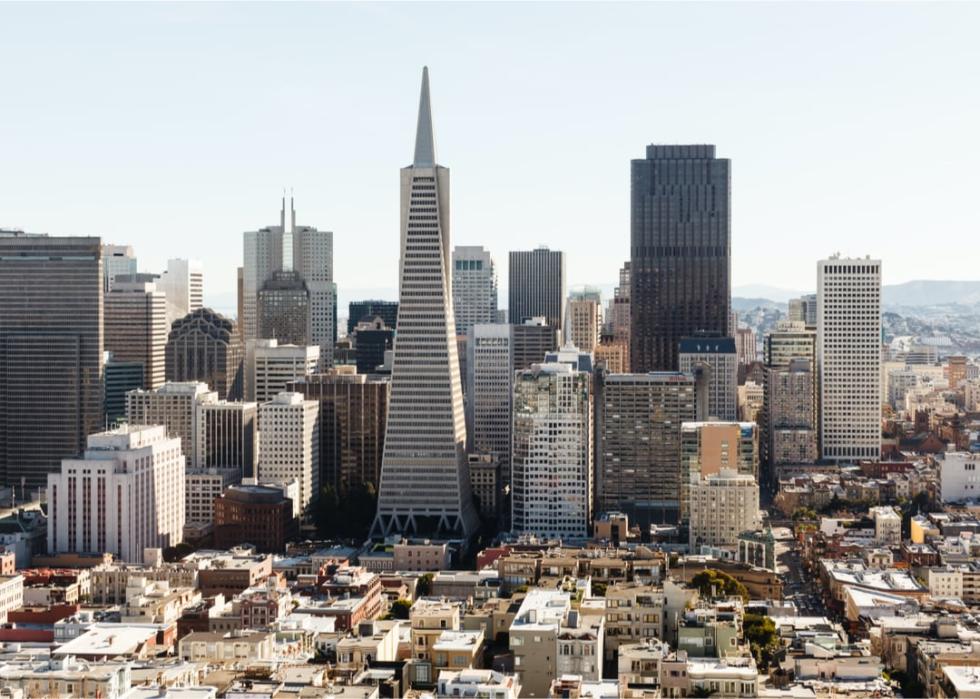 San Francisco skyline.