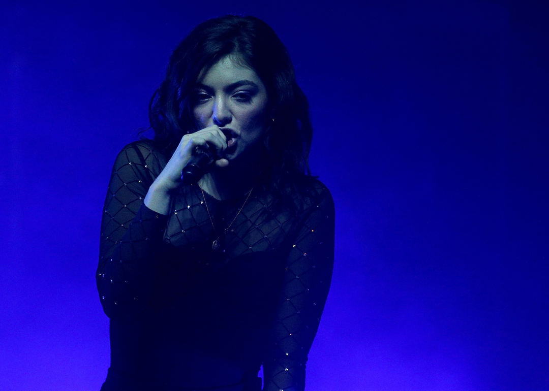 Lorde performs during her ‘Melodrama’ World Tour.
