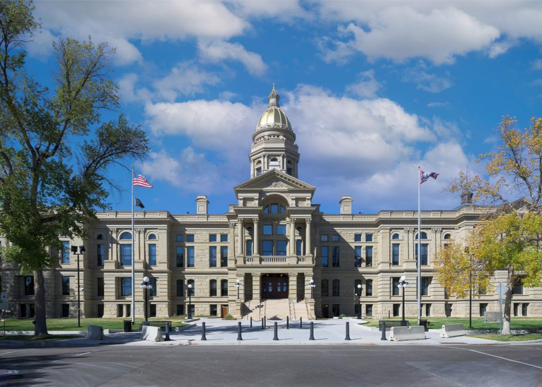 Wyoming Capitol building.