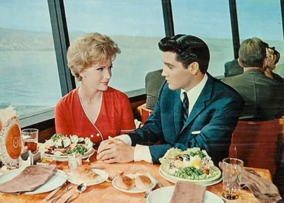 Elvis Presley and Joan O’Brien in ‘It Happened at the World’s Fair’