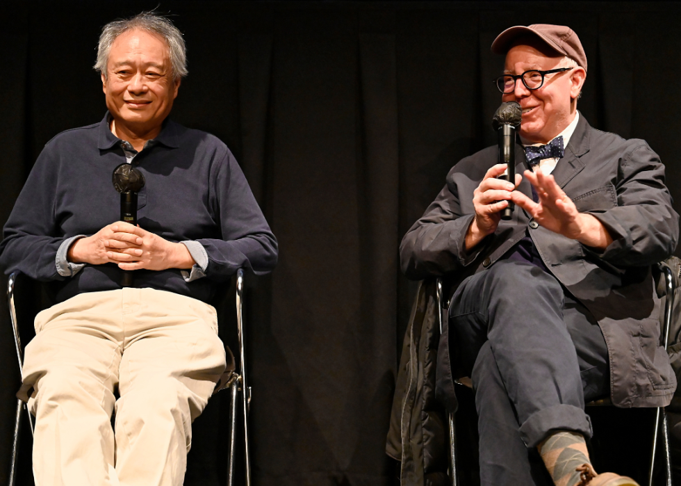 Ang Lee and James Schamus participate in a Q&A