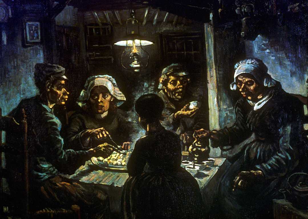 ‘The Potato Eaters’ by Vincent van Gogh.