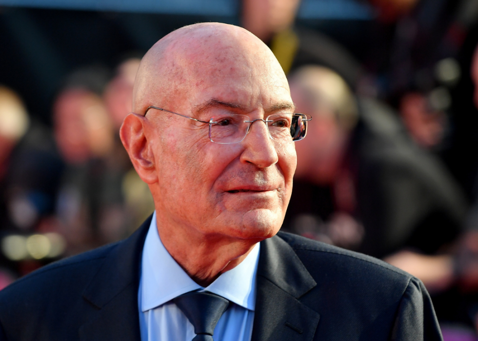 Arnon Milchan attends premiere.