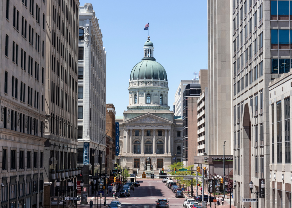 Indiana State House and Capitol Dome