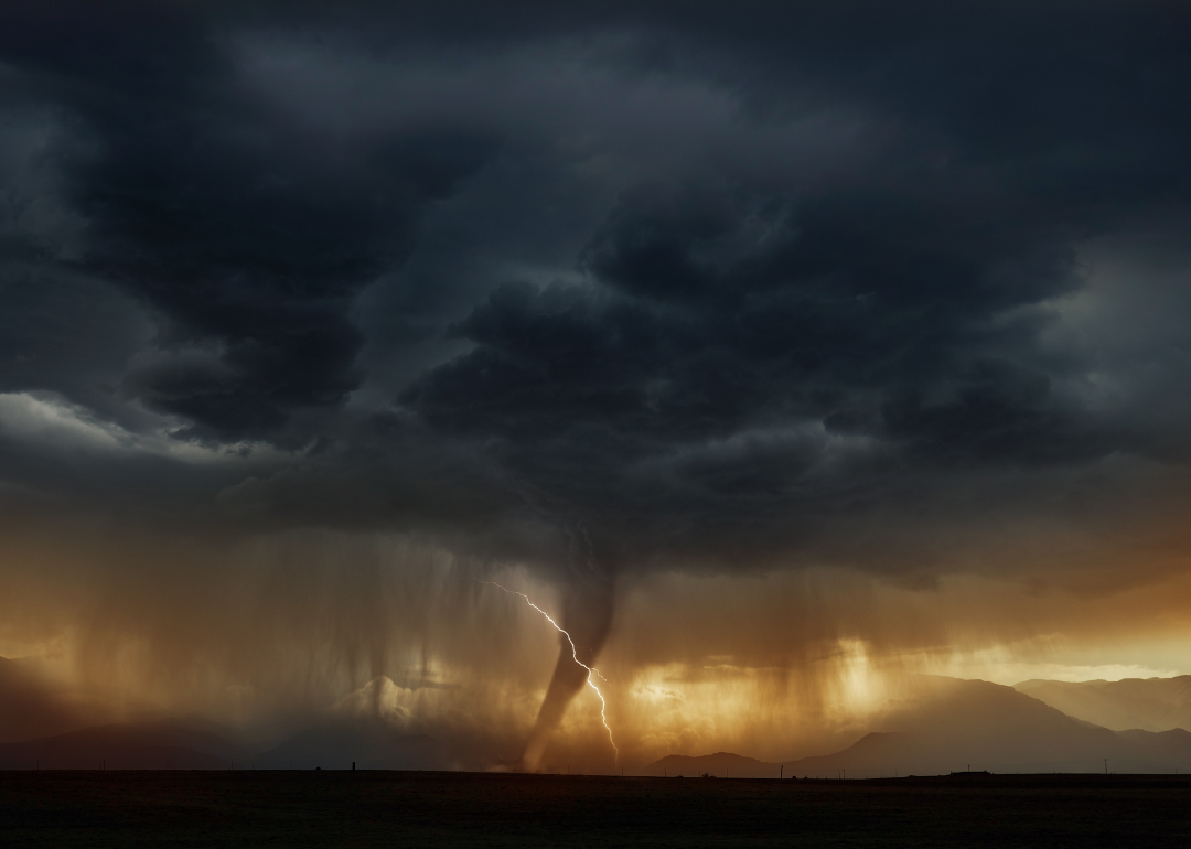 Supercell storm.