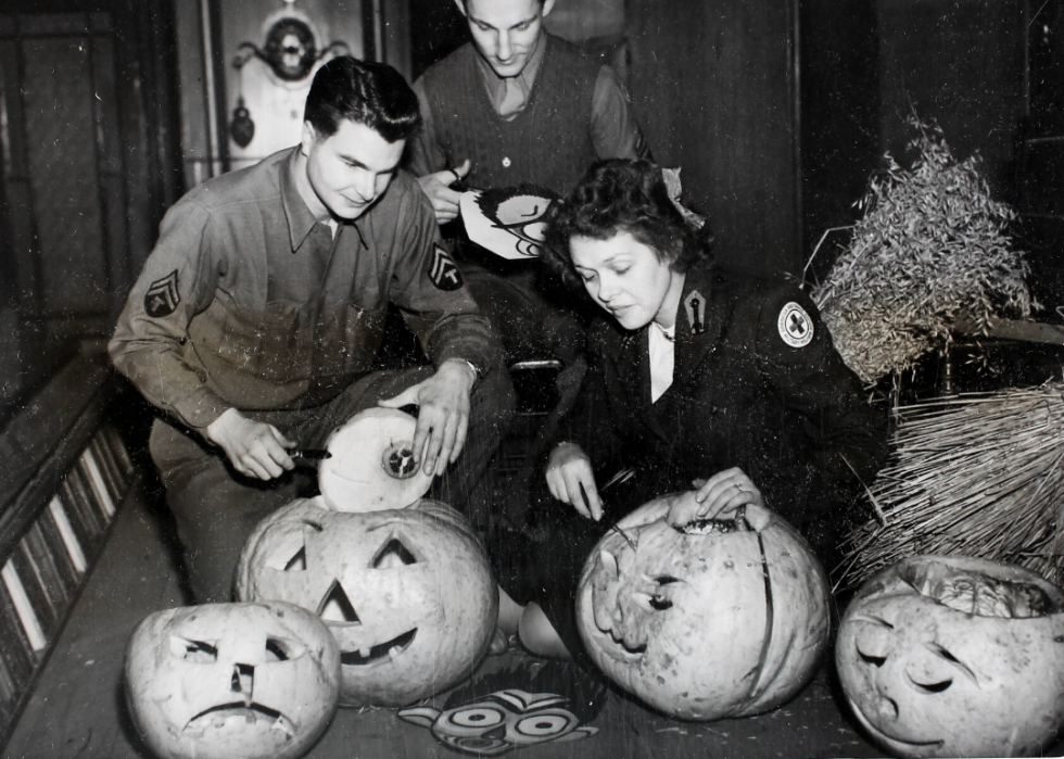 A Timeline Of Halloween History Stacker