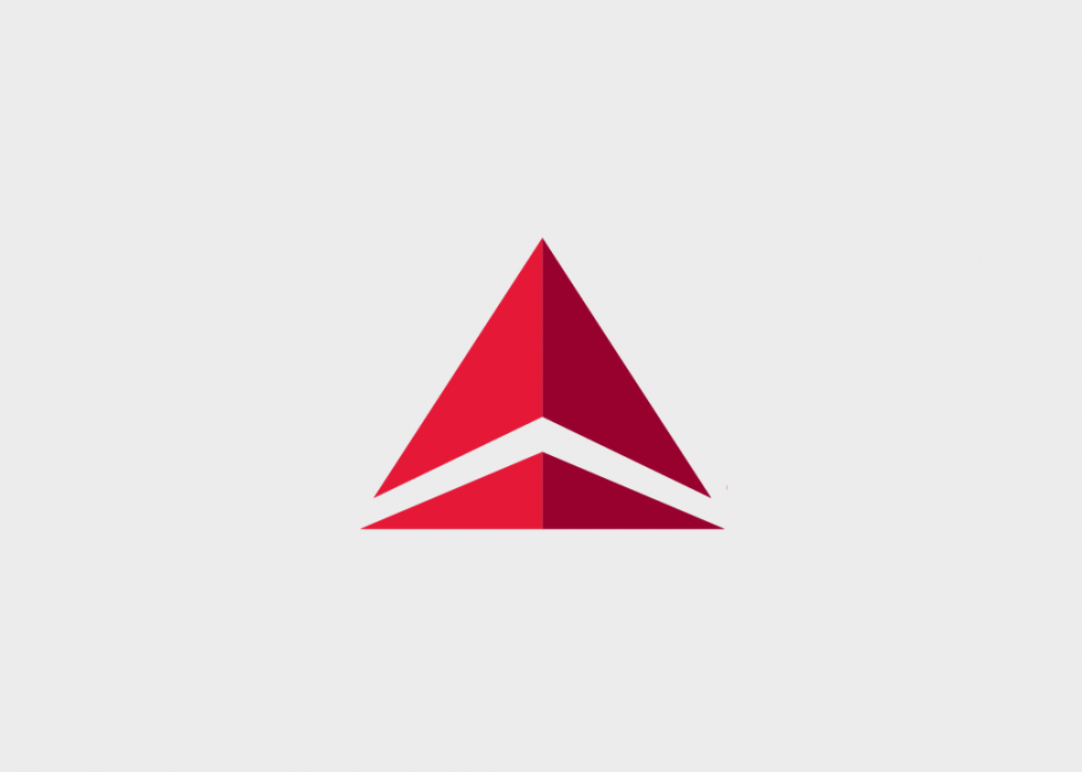 Delta Air Lines logo.