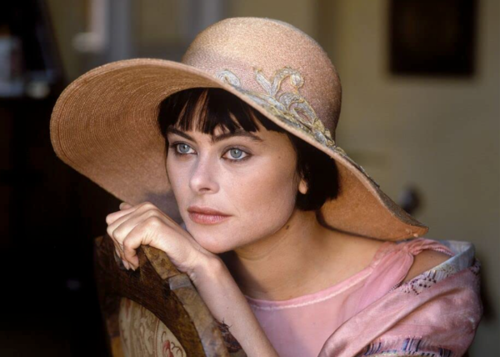 Polly Walker in a scene from "Enchanted April"