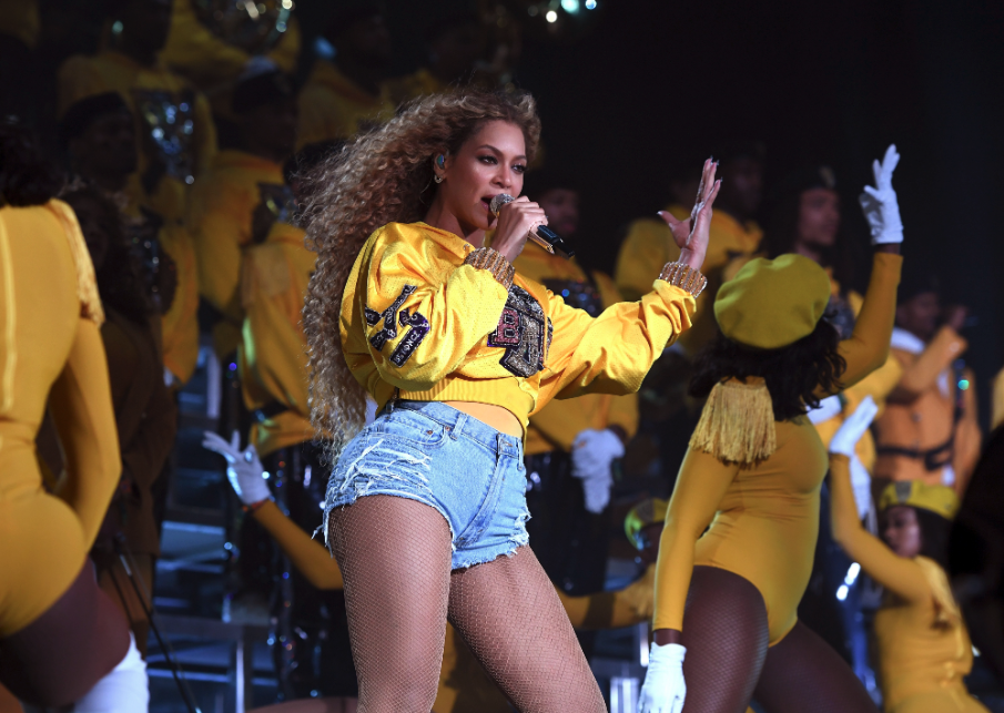 Beyonce Knowles performs onstage during 2018 Coachella Valley Music And Arts Festival 