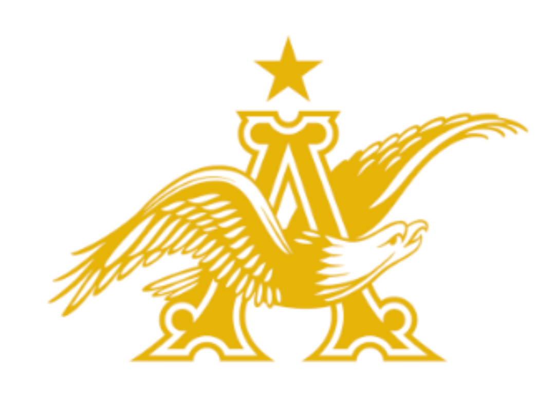 Yellow Anheuser-Busch eagle logo.