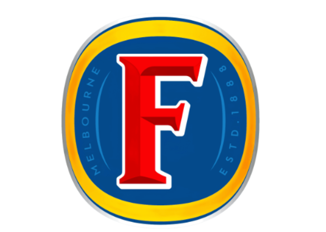 Foster's logo.
