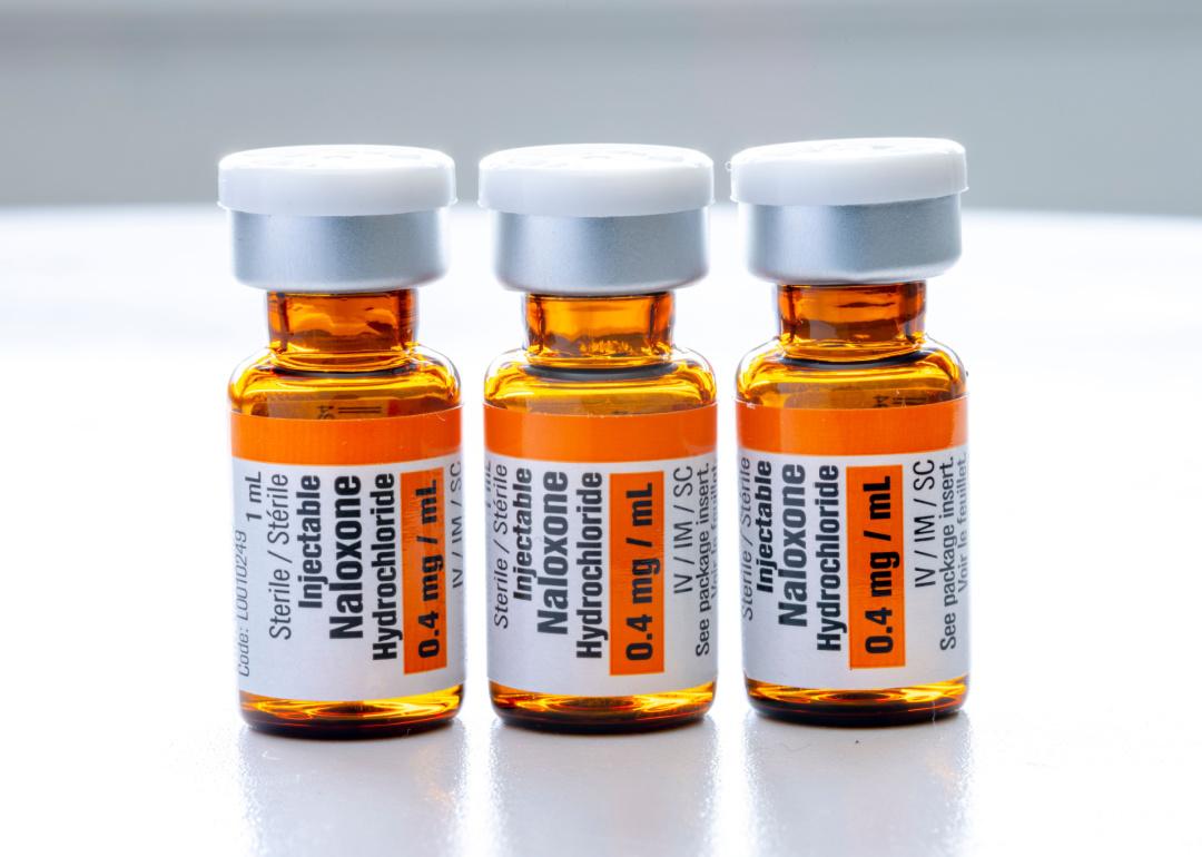 Image showing vials of injectable naloxone