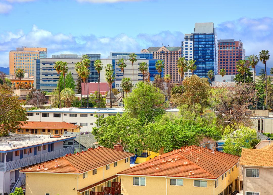 A view of downtown San Jose, California.