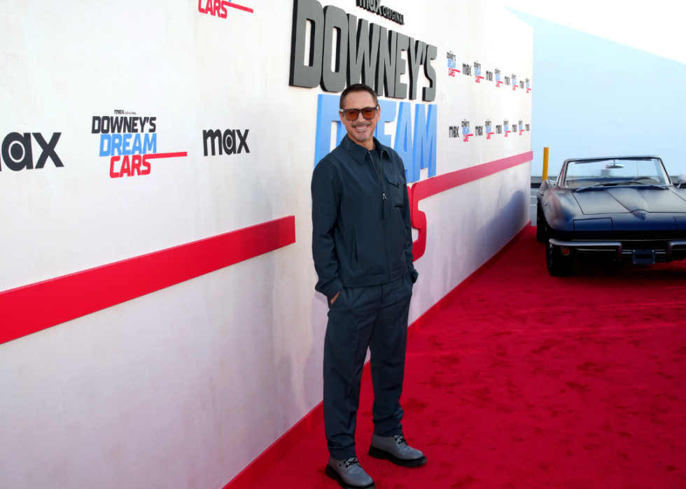 Robert Downey Jr. attends Max's Downey's Dream Cars Tastemaker Event at Petersen Automotive Museum on June 16, 2023 in Los Angeles, California.